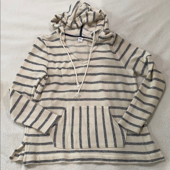 Old Navy Sweaters - Old Navy Striped Beach Hoodie